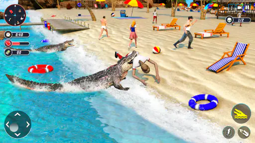 Permainan Simulator Buaya Liar