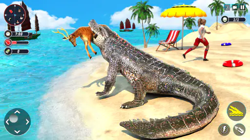 Permainan Simulator Buaya Liar