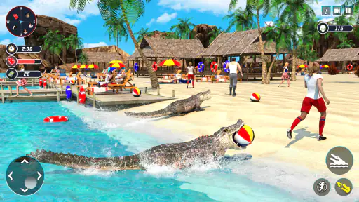 Permainan Simulator Buaya Liar