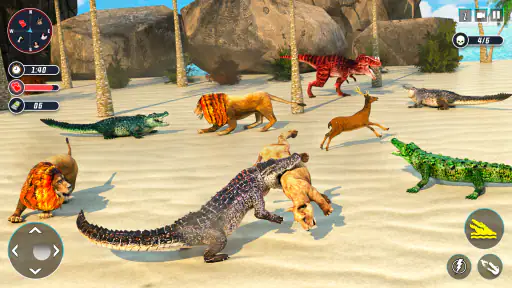 Permainan Simulator Buaya Liar