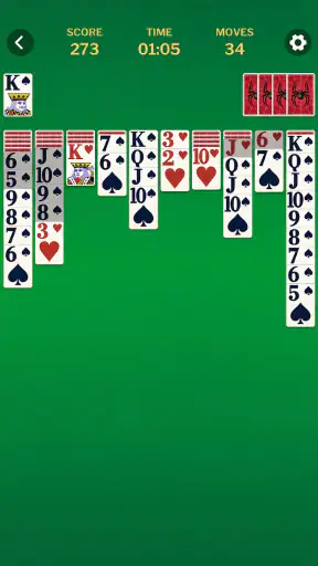 Permainan Solitaire Laba-laba