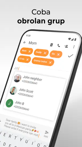 Perpesanan SMS Simpel