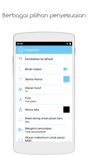 Pesan Teks Cepat & Sederhana