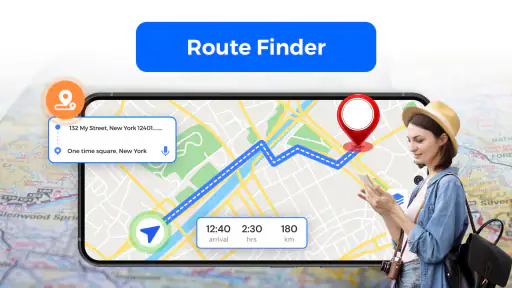 Peta GPS untuk Mengemudi