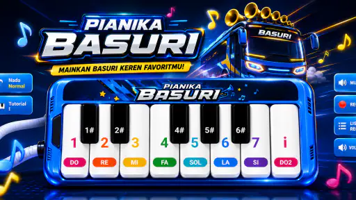 Pianika Basuri Simulator