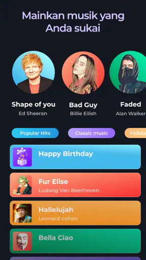Piano - music & songs games