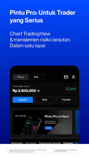 Pintu Trading Crypto & Futures