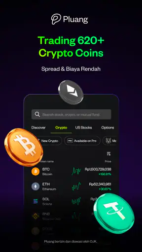Pluang: Trading Saham & Crypto