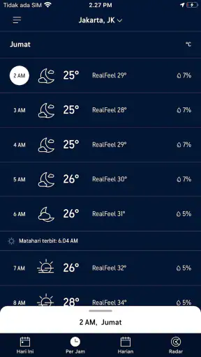 Prakiraan Cuaca: AccuWeather
