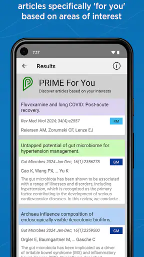 Prime: PubMed Journals & Tools