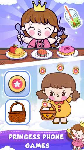 Princess Phone Game for Girls