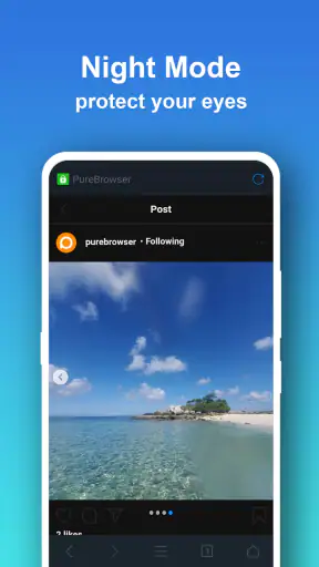 Pure Web Browser - Adblocker