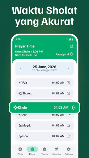 Qibla Finder: Kompas Kiblat