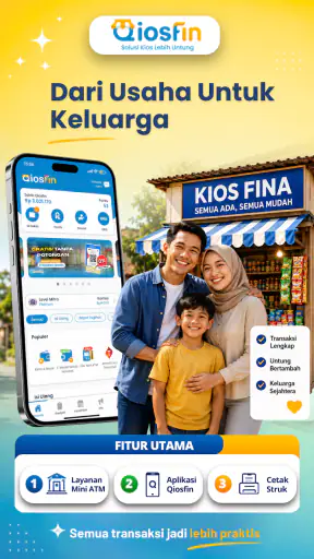 Qiosfin: Agen Pulsa & QRIS