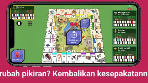 Quadropoly: monopoli Indonesia