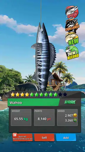 Raja Memancing di Laut