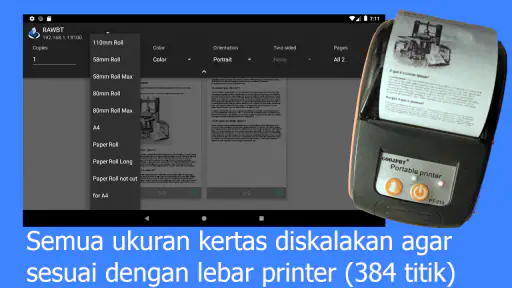 RawBT  layanan cetak