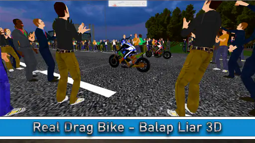 Real Drag Bike - Balap Liar 3D