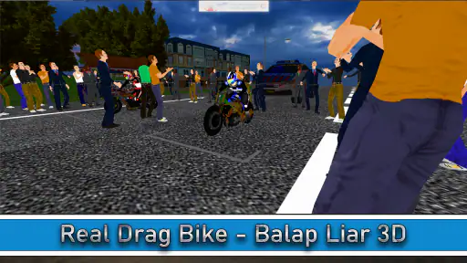 Real Drag Bike - Balap Liar 3D