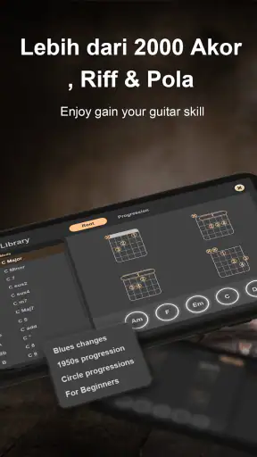 Real Guitar Game musik & Akord