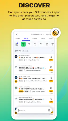 Reclub - Social Sports Nearby