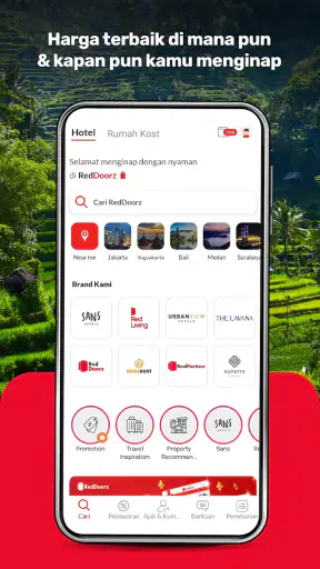 RedDoorz & SANS: Hotel Murah