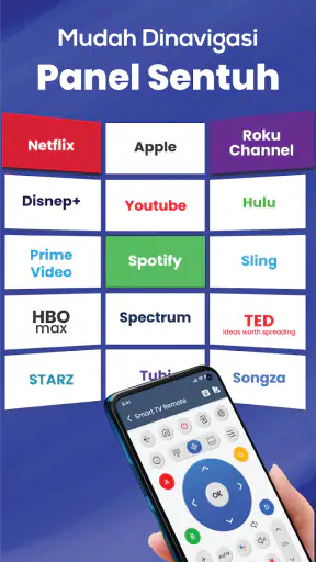 Remot tv Pintar Semua Tv