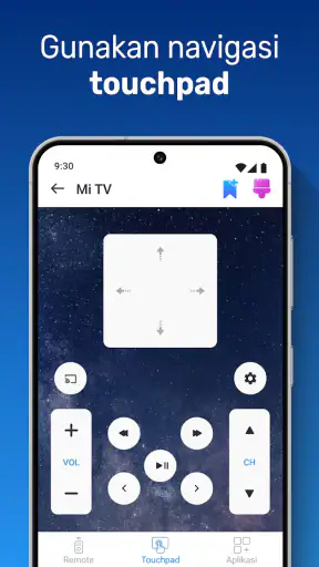 Remote untuk TV Pintar