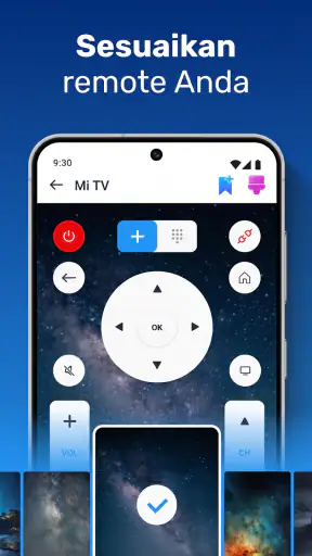 Remote untuk TV Pintar