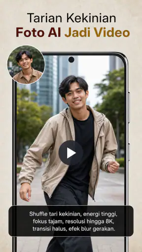 Restorasi Foto AI + Musik