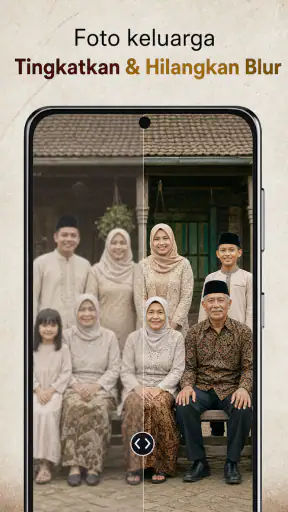 Restorasi Foto AI + Musik