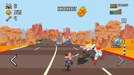 Retro Highway - Bike Racer