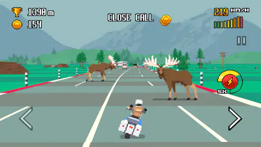 Retro Highway - Bike Racer