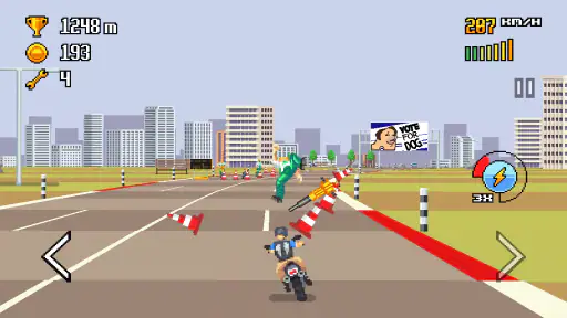 Retro Highway - Bike Racer