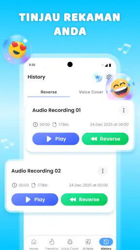 Reverse Song & Voice Challenge