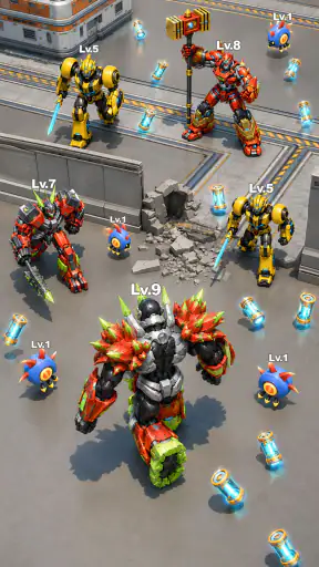 Robot Fighting Game