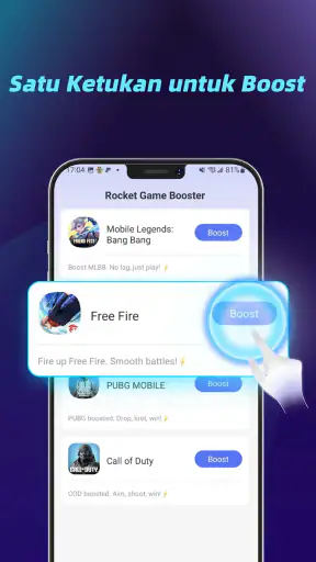 Rocket Game Booster - Zero Lag