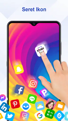 Rolling Icon 3D Wallpaper