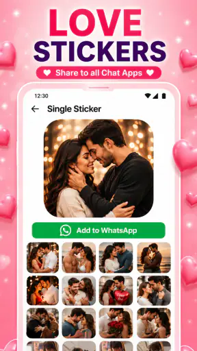 Romantic Stickers for WALove