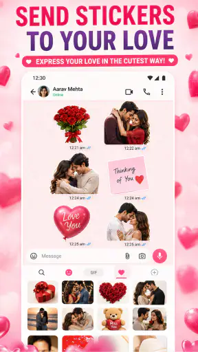 Romantic Stickers for WALove