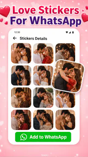 Romantic Stickers for WALove