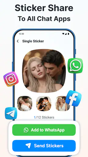 Romantic Stickers Love Romance