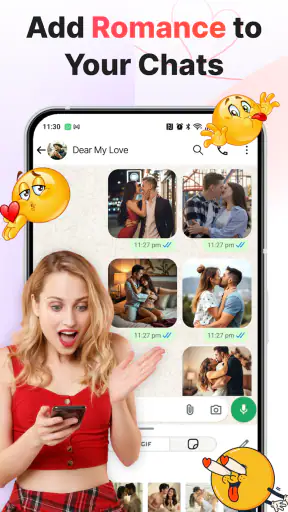 Romantic WhatsApp Stickers