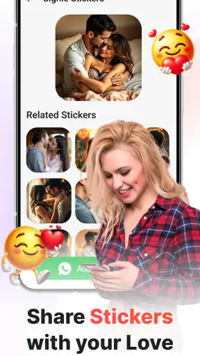 Romantic WhatsApp Stickers