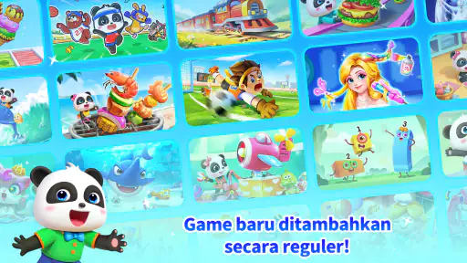 Rumah Bermain Bayi Panda
