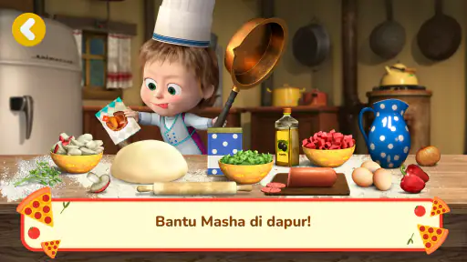 Rumah Pizza Masha and the Bear
