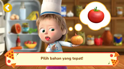 Rumah Pizza Masha and the Bear