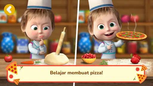 Rumah Pizza Masha and the Bear