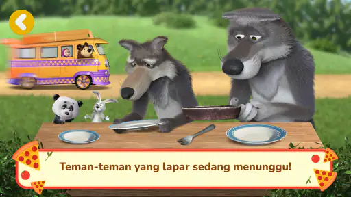 Rumah Pizza Masha and the Bear