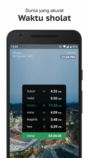 Sajda: Jadwal Sholat, Al Quran